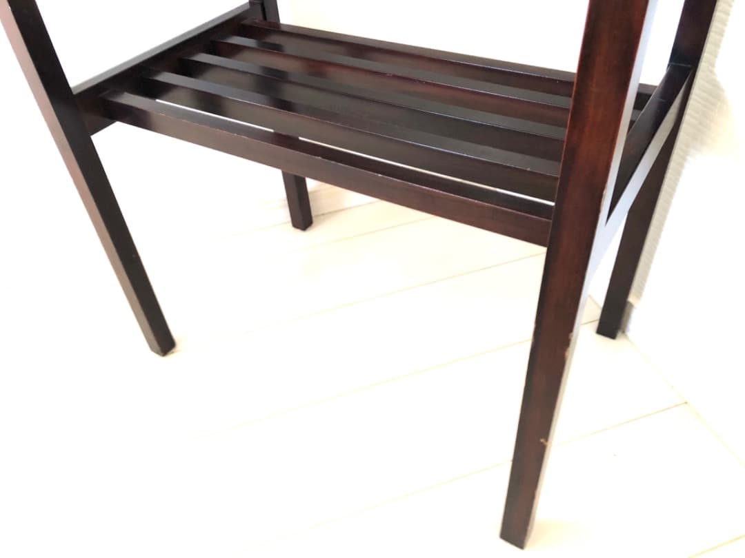 【ヴィンテージ カリモク】引出し付き サイドテーブル コンソール 花台