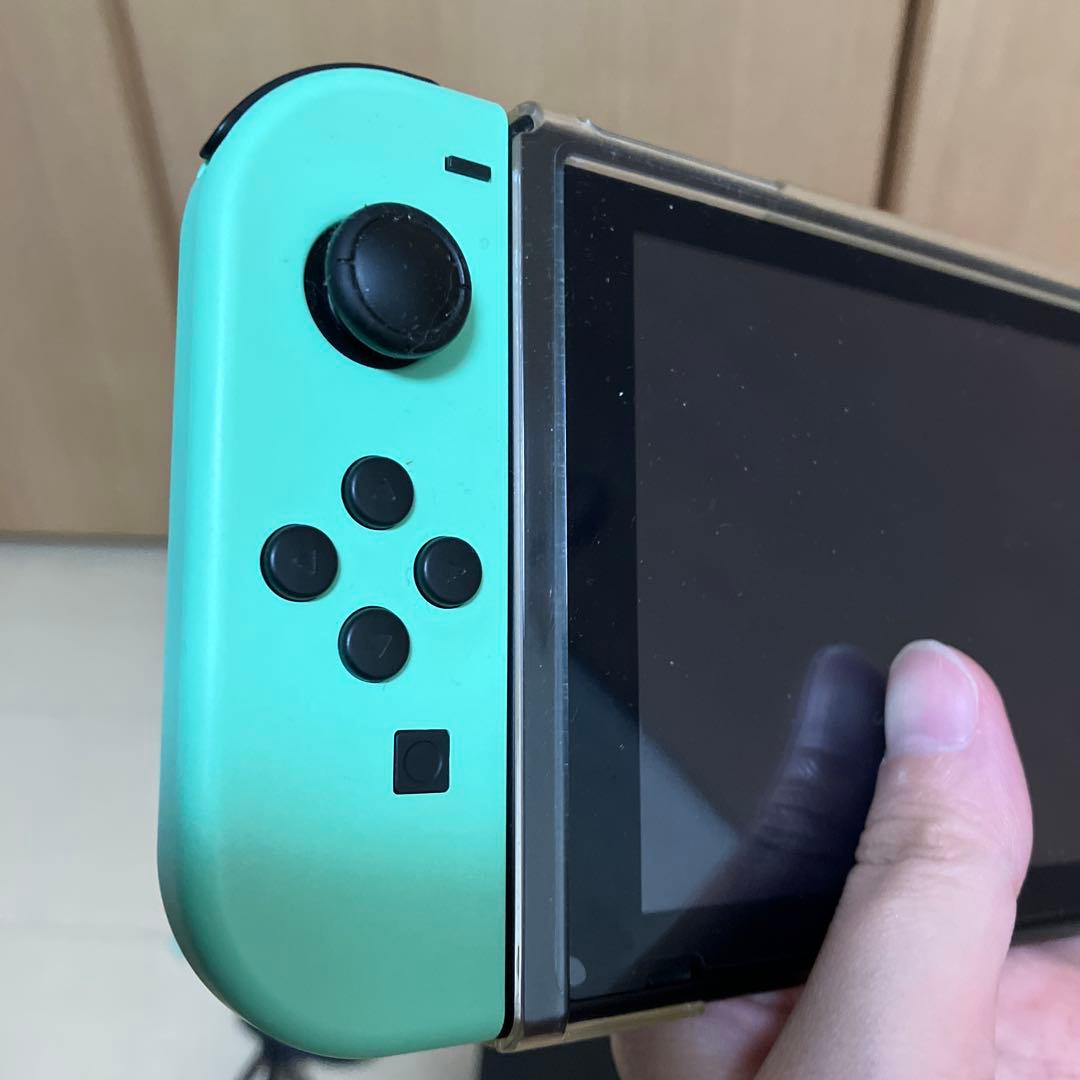 美品Nintendo Switch あつ森仕様 箱 ソフト付き