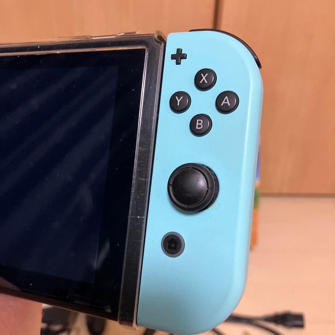 美品Nintendo Switch あつ森仕様 箱 ソフト付き