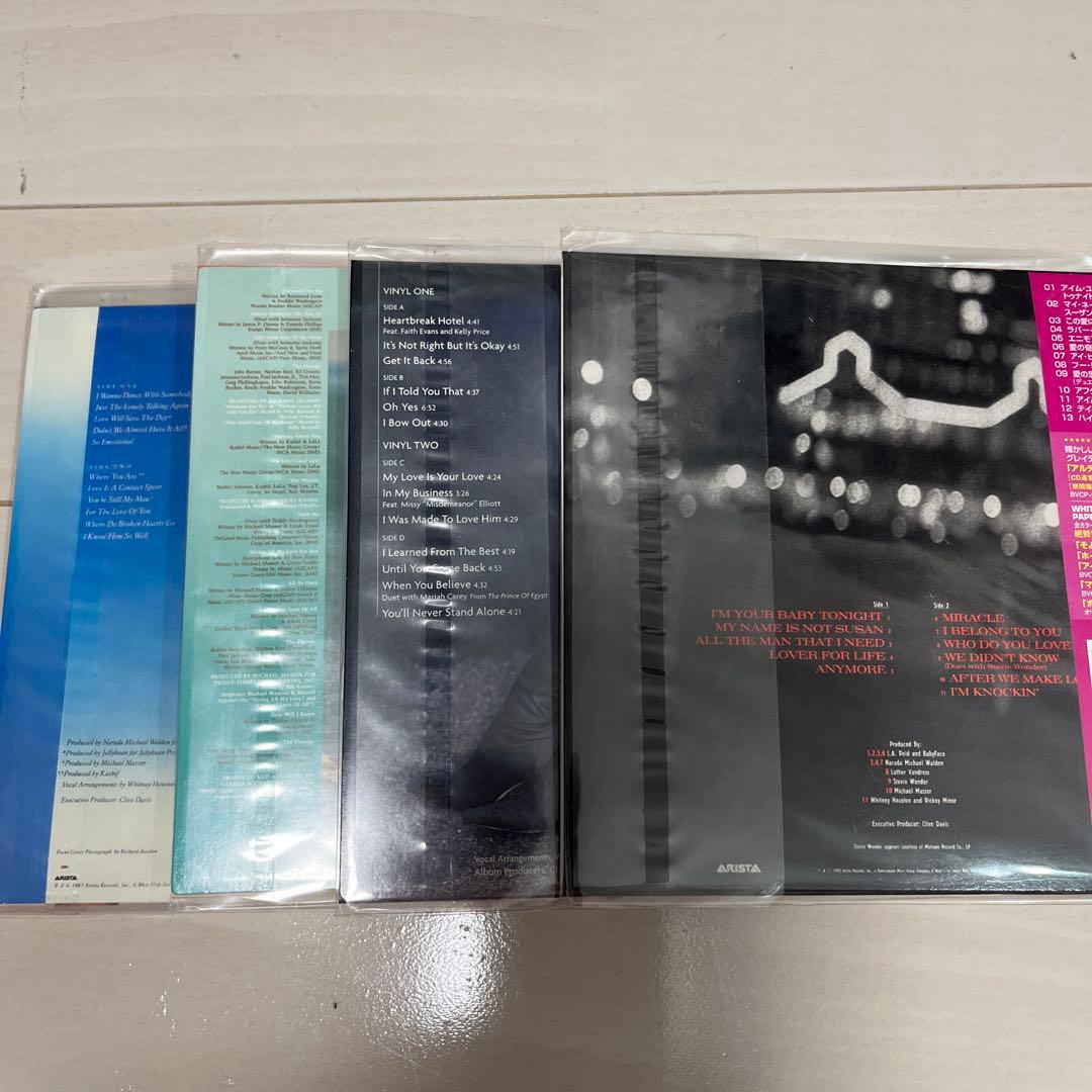 WHITNEY HOUSTON ４点