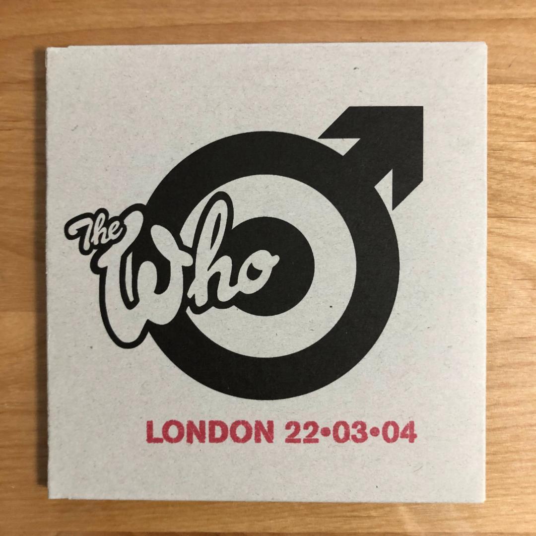 【36CD-BOX 直筆サイン入り】 THE WHO / LIVE 2004