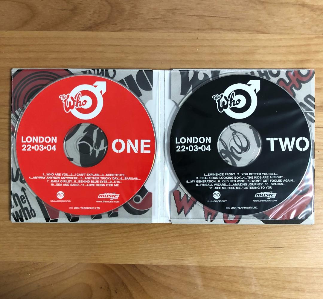 【36CD-BOX 直筆サイン入り】 THE WHO / LIVE 2004