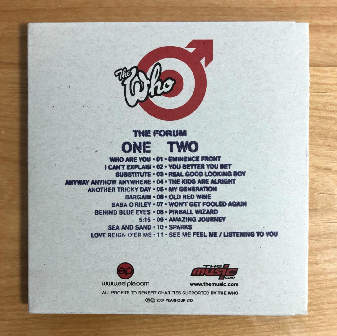 【36CD-BOX 直筆サイン入り】 THE WHO / LIVE 2004