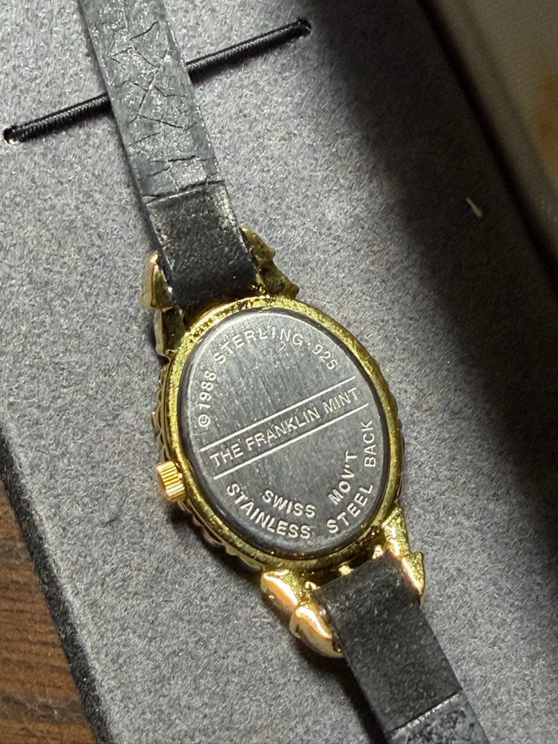 【ホシホシ】THE FRANKLIN MINT クォーツ腕時計
