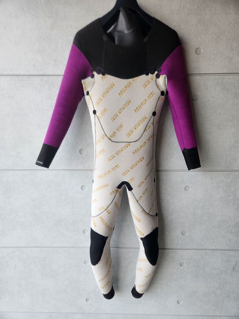 フェロー セミドライ 裏起毛 ウェットスーツ ５×3ミリ ML 黒