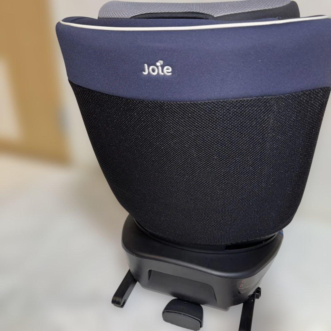 【極美品】Joie回転式 isofixチャイルドシート グレーxネイビー 送料込