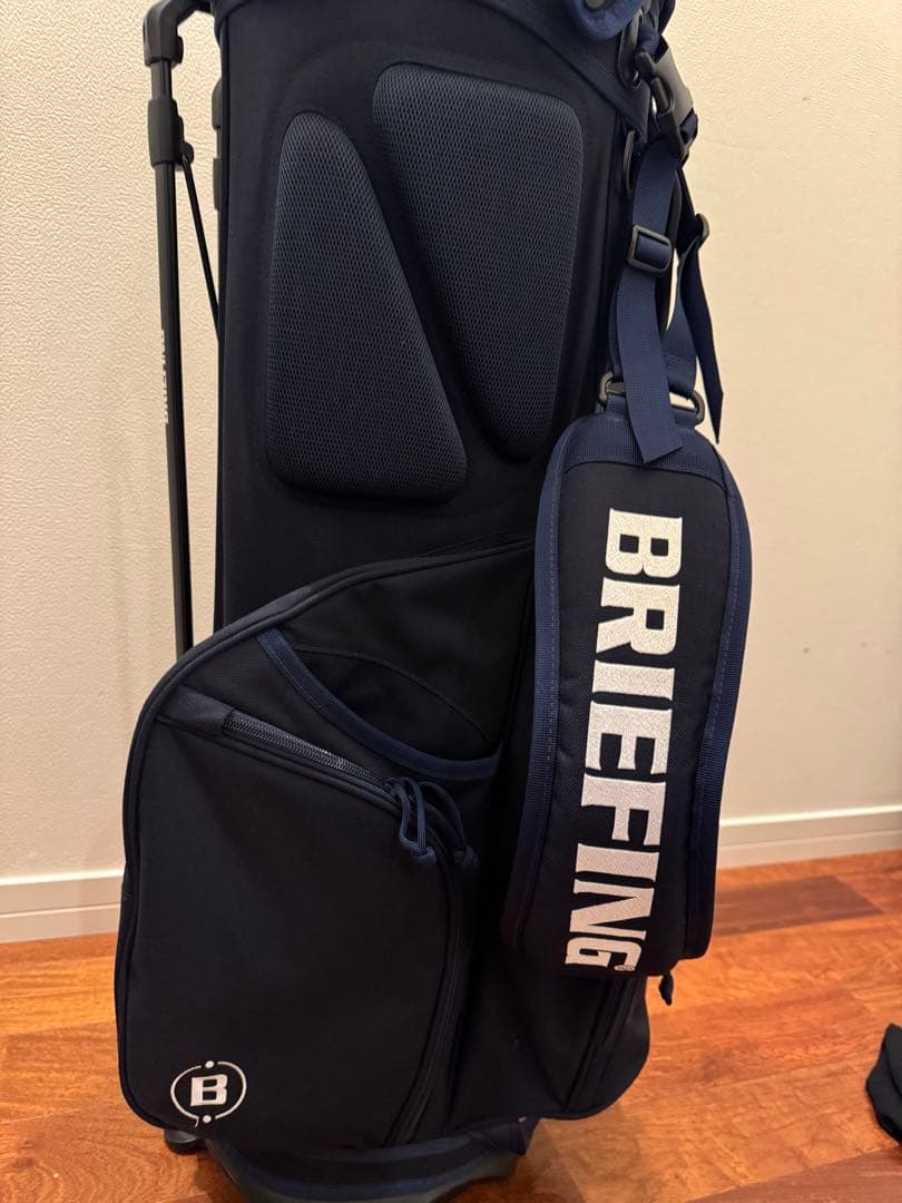 ブリーフィング 1000D CR-4 #3 スタンド キャディバッグ ネイビー