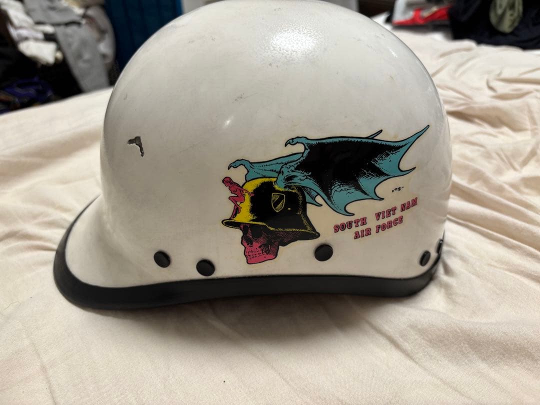 TT&CO クラブスターエイジング加工　マックホール　ヘルメット　エドロス