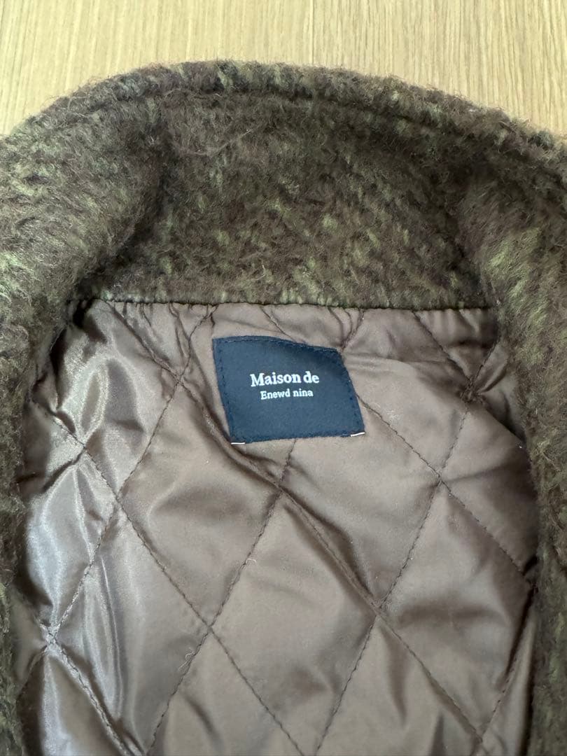 ジャケット・アウター Enewed nina mohair tuck blouson