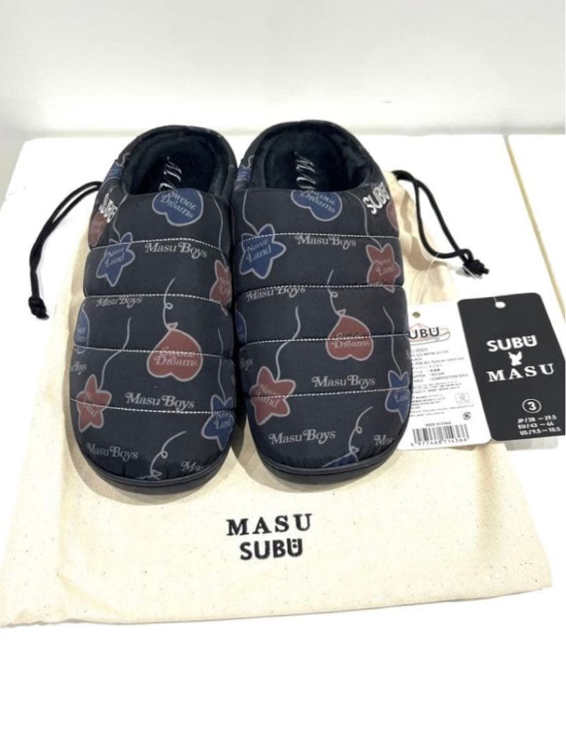 masu × subu コラボサンダル