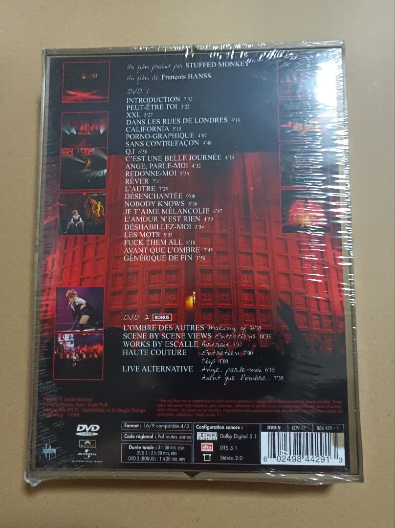 Mylene Farmer DVD Avant Que L'Ombre〜 限定盤