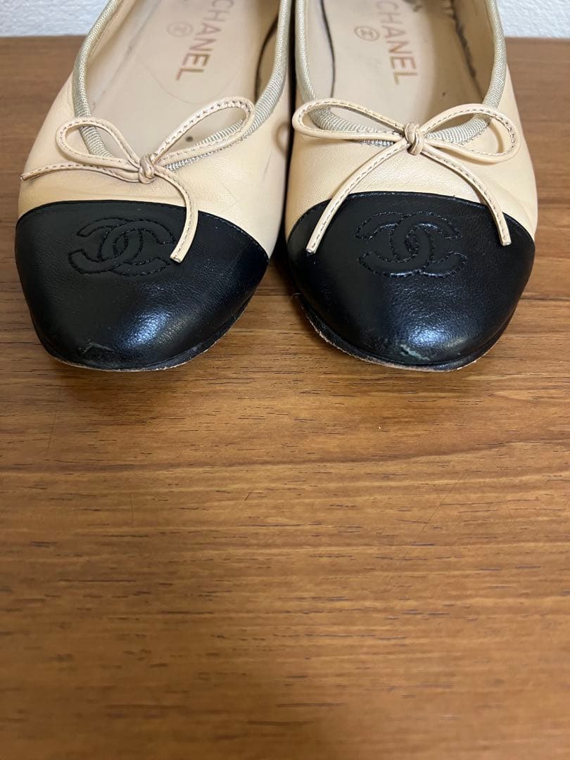 CHANEL シャネル　フラット　バレエ　シューズ　早い者勝ち！