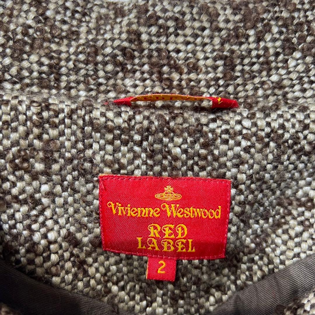 希少 ヴィヴィアンウエストウッド レッドレーベル ウール ツイードコート