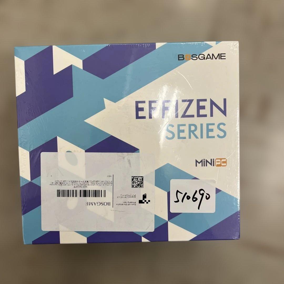 510690インテル ミニPC i5 12600H BOSGAME P2Lite