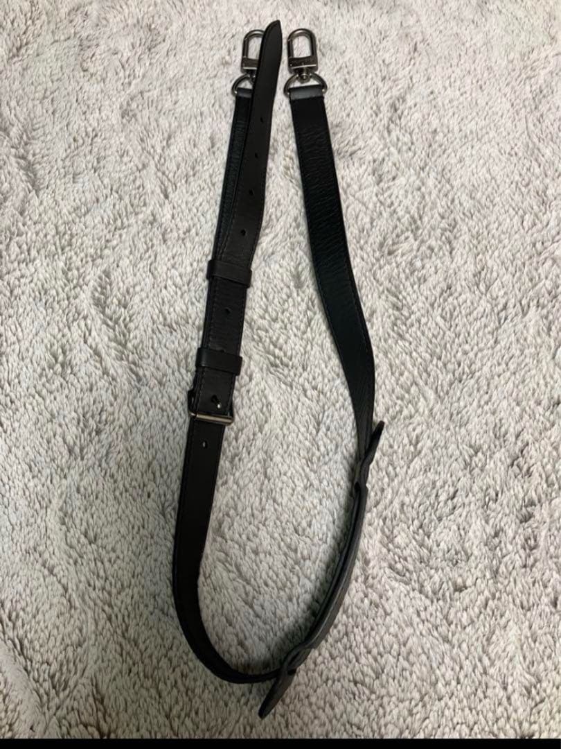 超美品　ルイヴィトン　ダミエ・アンフィニ　キーポル・バンドリエール45 オニキス