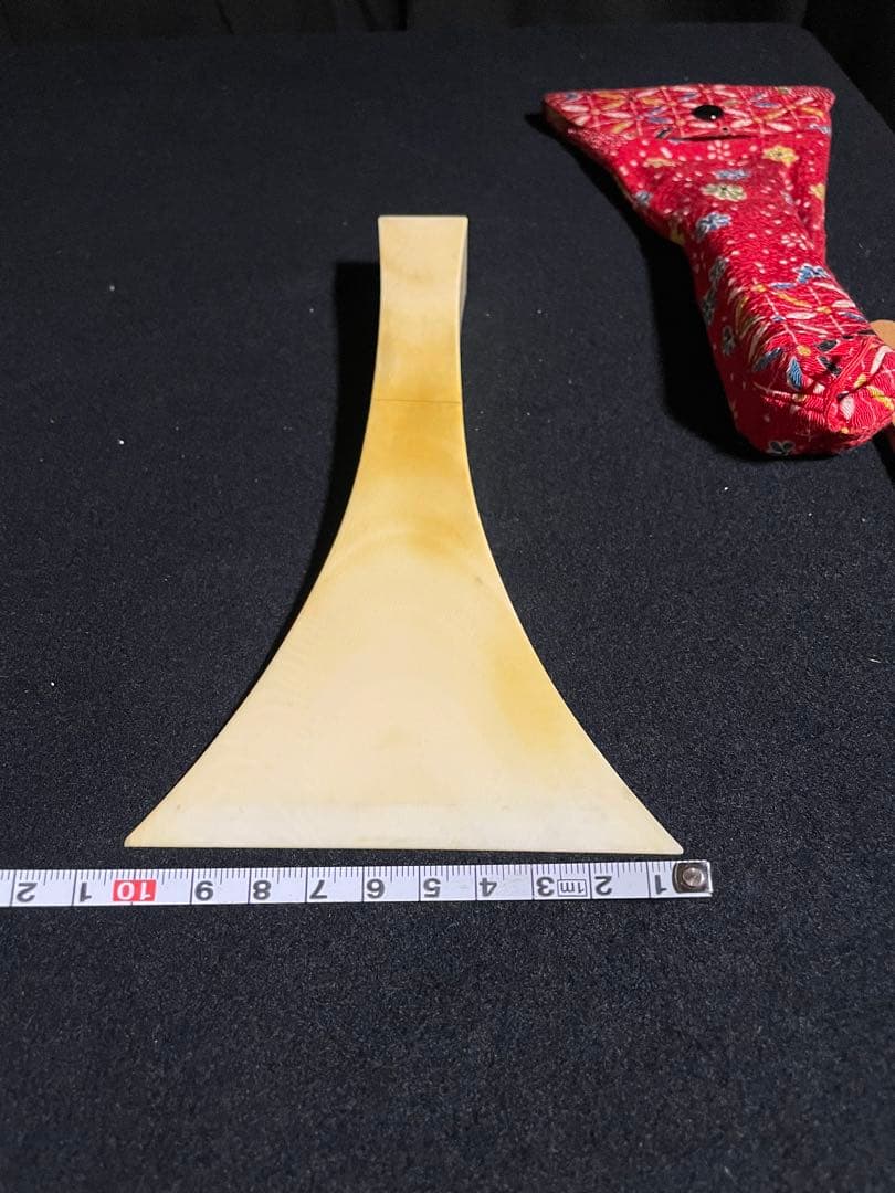 はたこ三味線　撥バチ　 (象牙風天然素材)和楽器　弦楽器