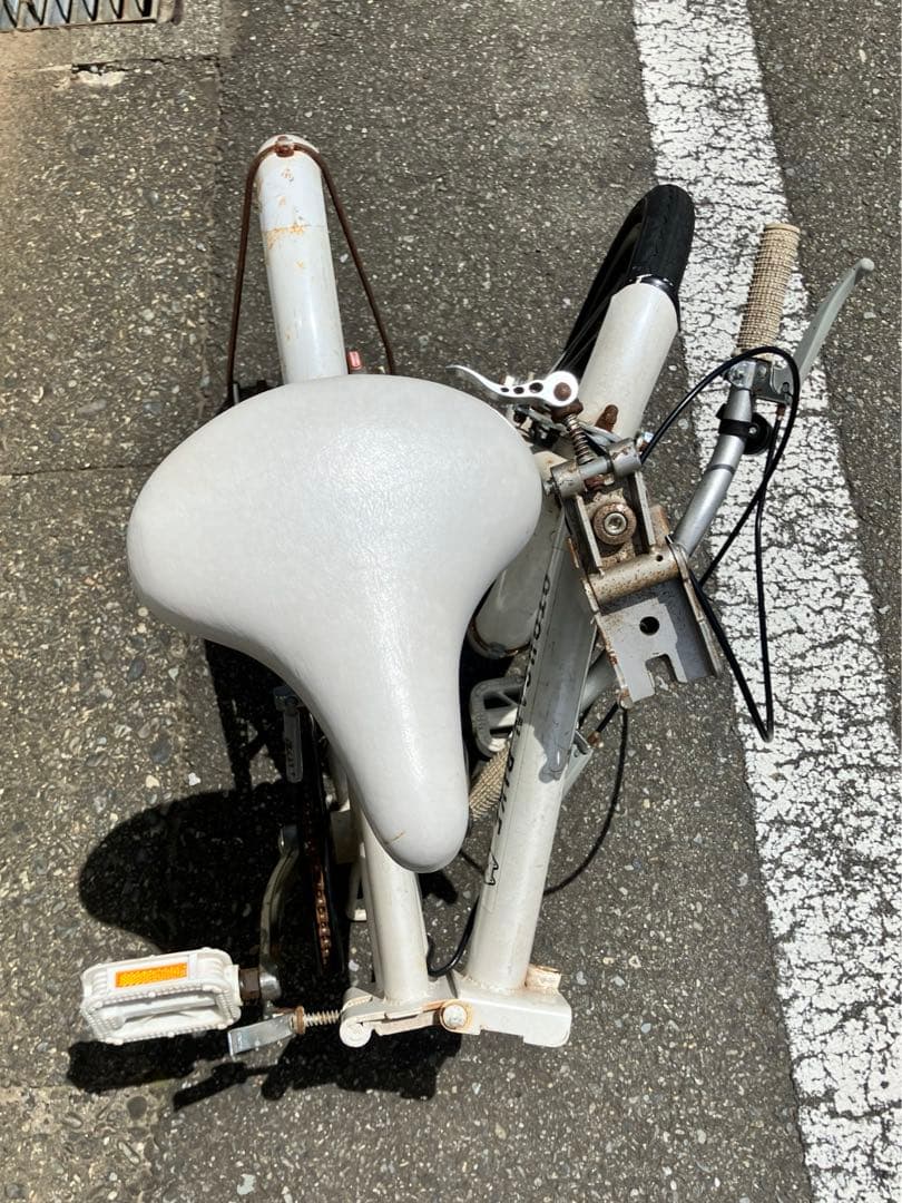 大幅値下【送料込】お父さんバイク★折りたたみ自転車★ソフトバンク★USED
