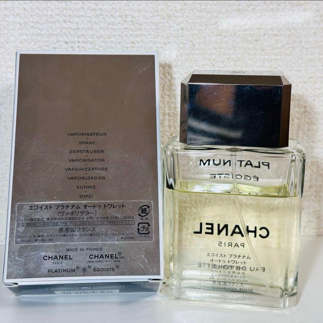 [国内正規品] CHANEL PLATINUM ÉGOISTE 100ml
