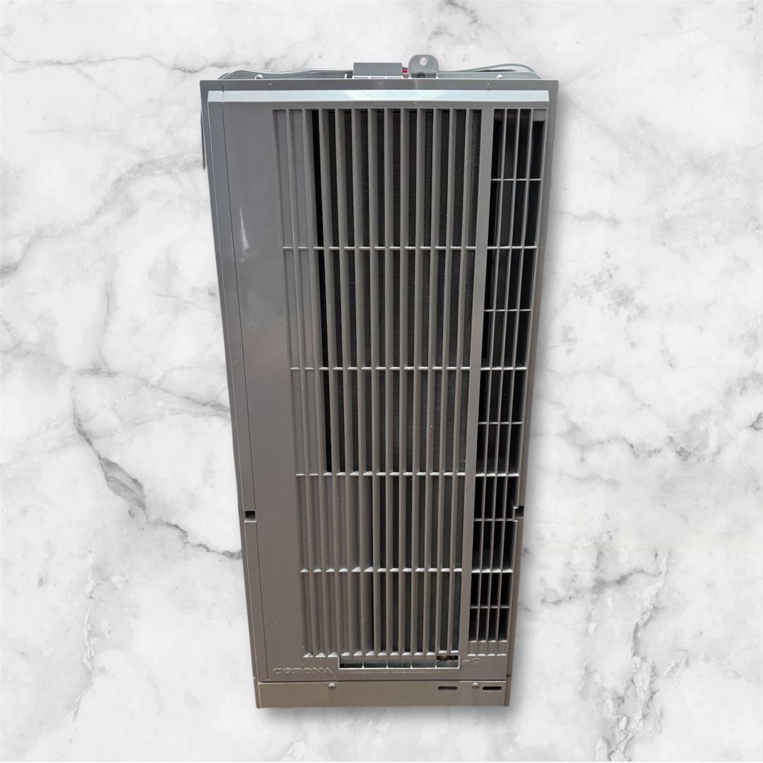 コロナルームエアコン　2022年製　窓用エアコン ホワイト スリムデザイン