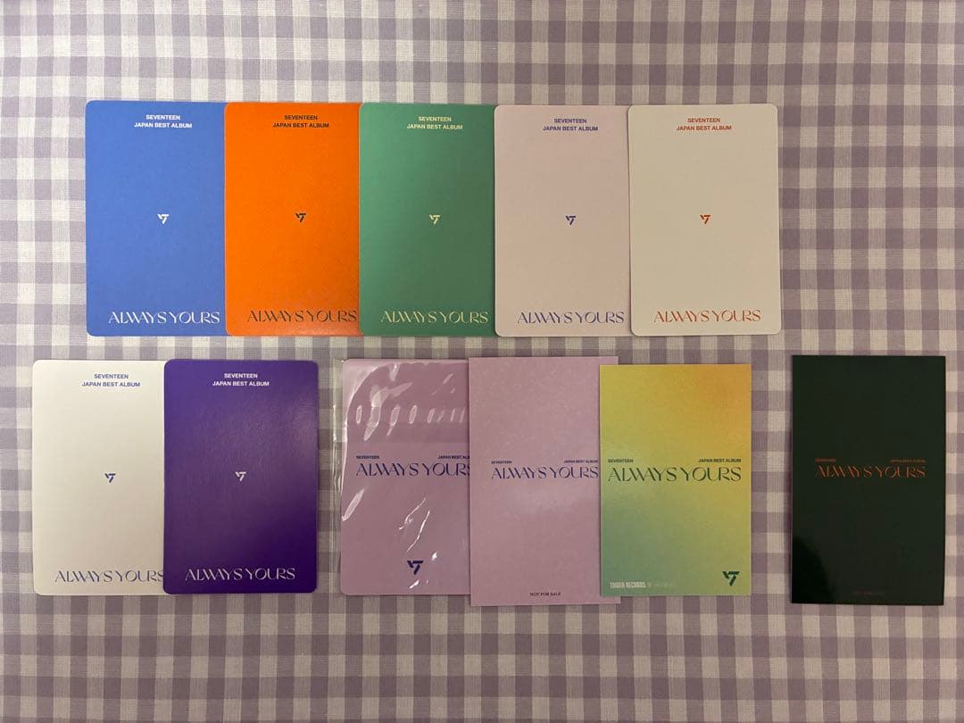 セブチ ジョシュア alwaysyours 封入 特典 会場限定 トレカ