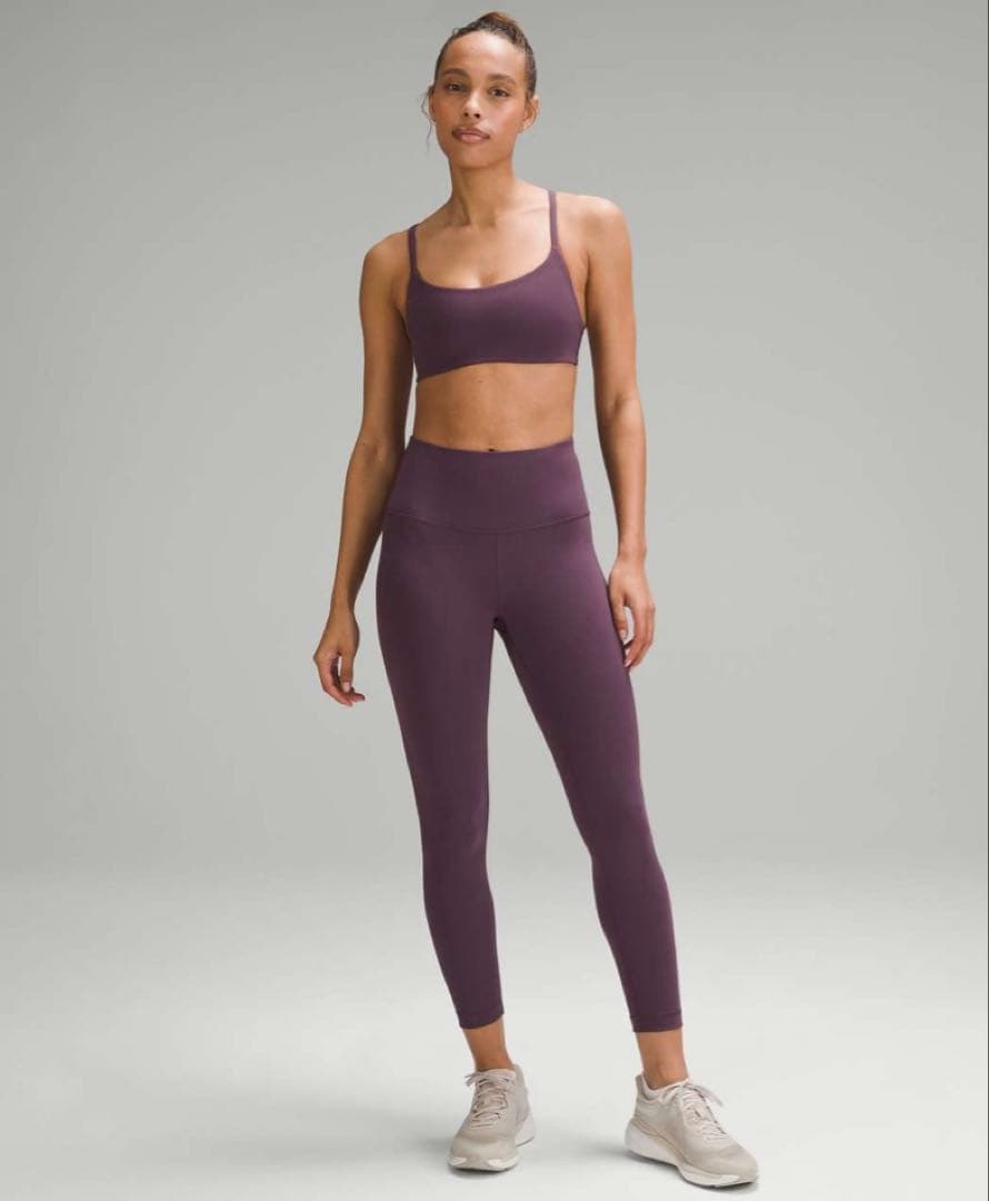 未使用　ルルレモン　Wunder Train ハイライズ　タイツ　リブ　25