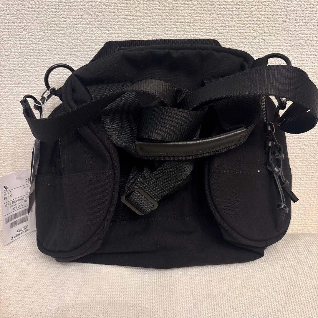 ノースフェイスパープルレーベル　フィールドデミダッフルバッグ　ブラック