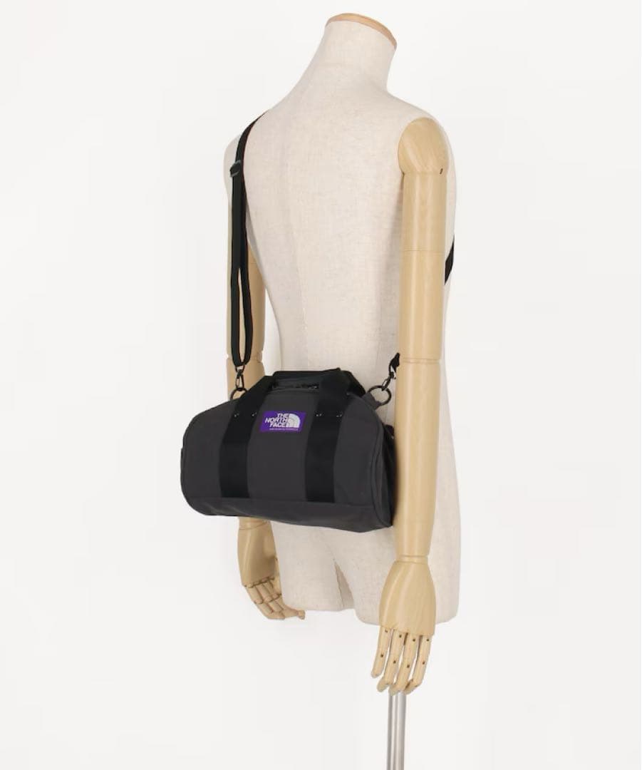 ノースフェイスパープルレーベル　フィールドデミダッフルバッグ　ブラック