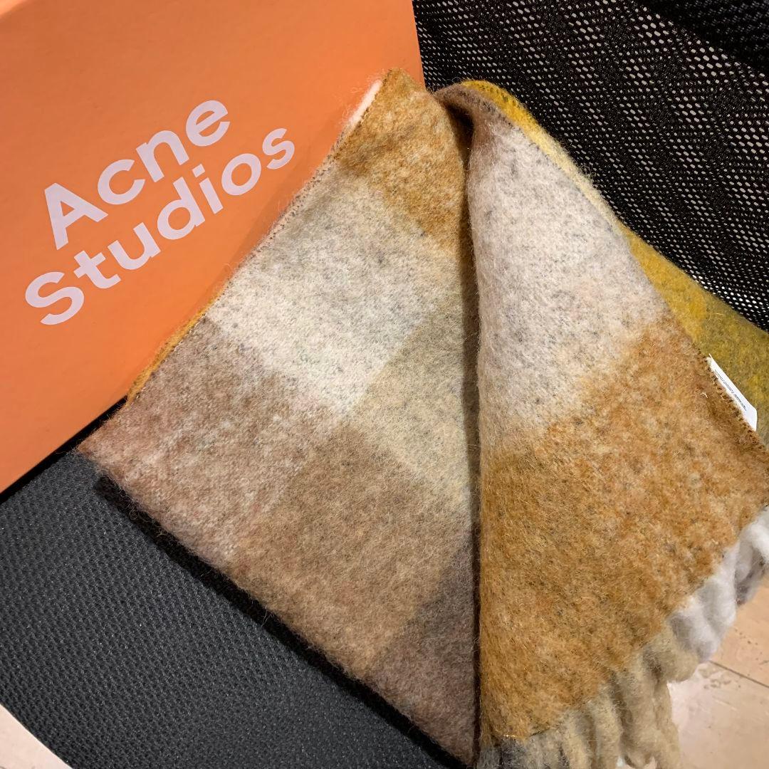 極美品◆Acne Studios ベージュ系マフラー 28 x 250cm