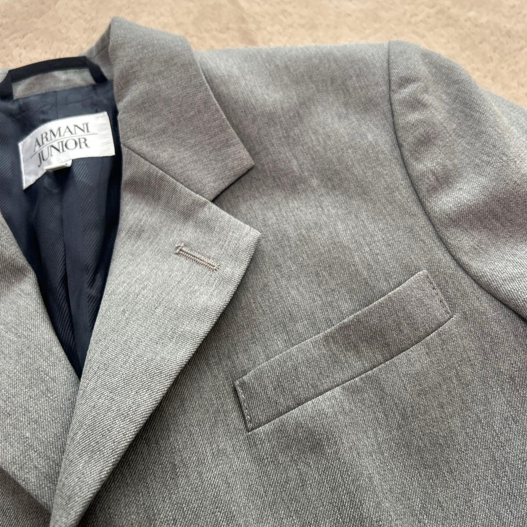 RIOKA【ARMANI JUNIOR】 グレー スーツ，パンツ2点セット