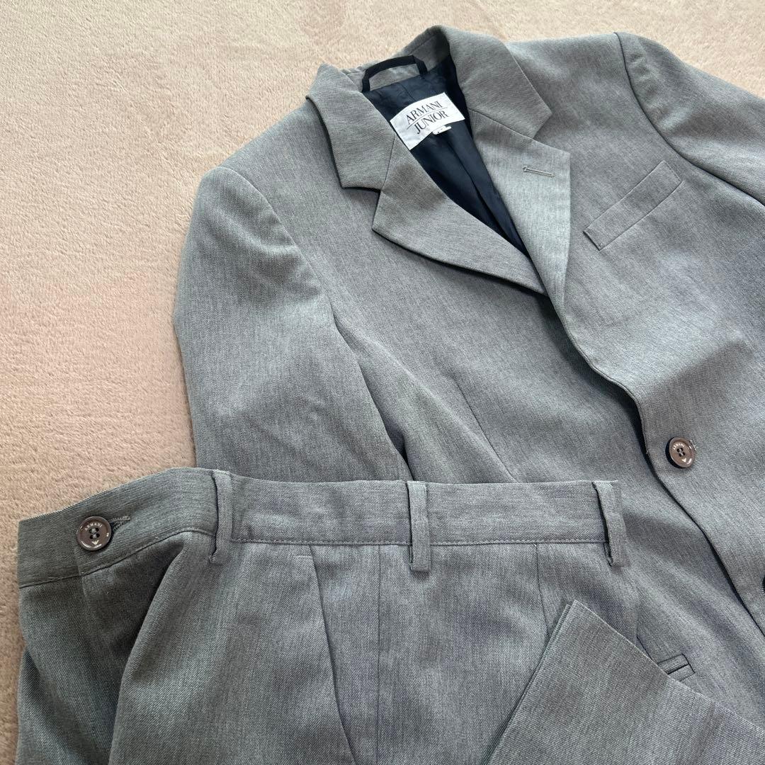 RIOKA【ARMANI JUNIOR】 グレー スーツ，パンツ2点セット