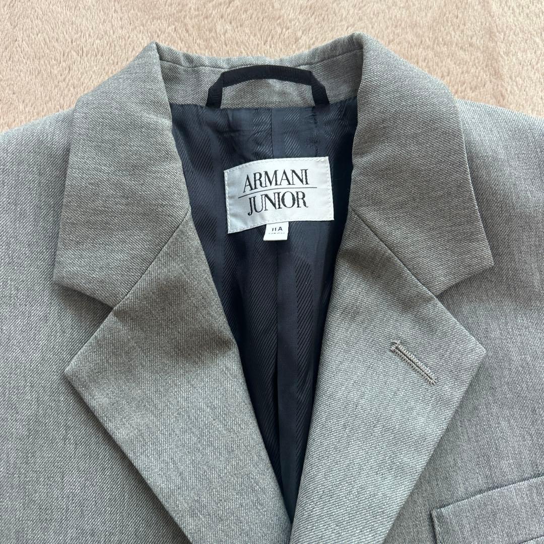 RIOKA【ARMANI JUNIOR】 グレー スーツ，パンツ2点セット