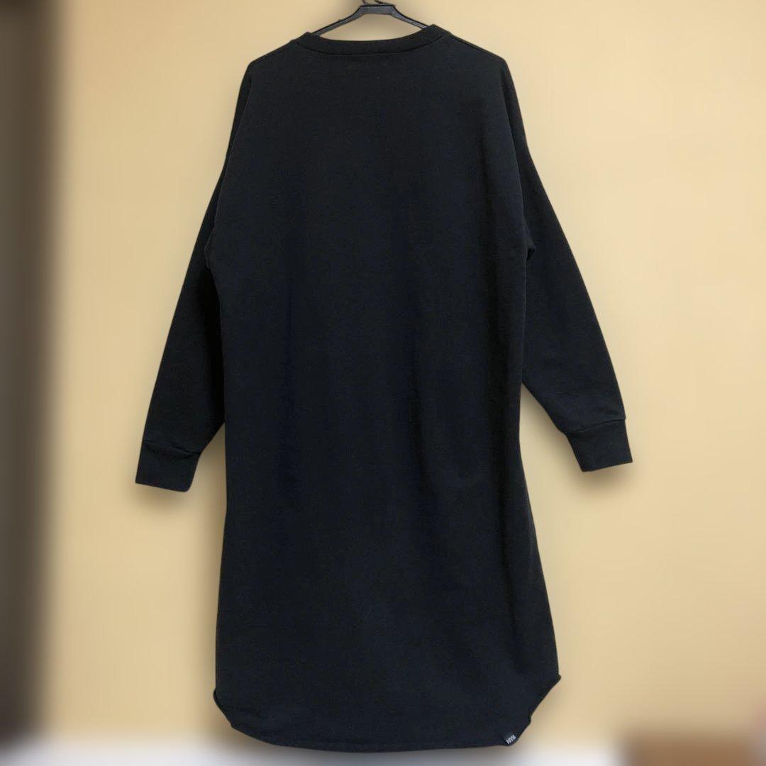 ヒステリックグラマー　ヒスガールスウェットワンピース　黒