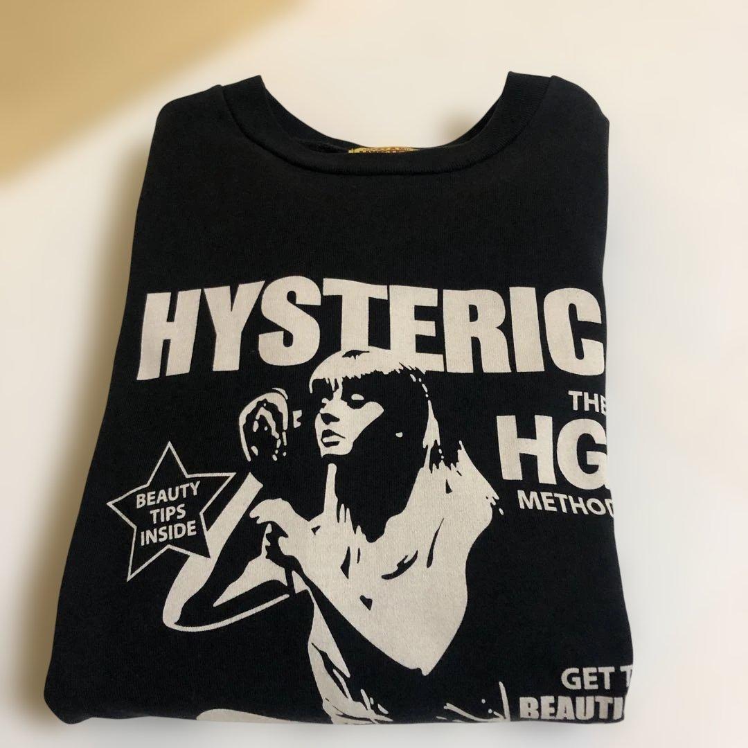 ヒステリックグラマー　ヒスガールスウェットワンピース　黒