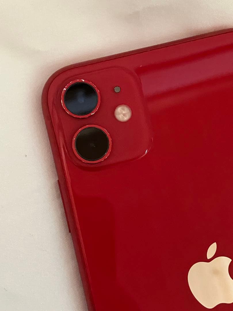 iPhone 11 64GB SIMフリー 赤 スクリーン不良