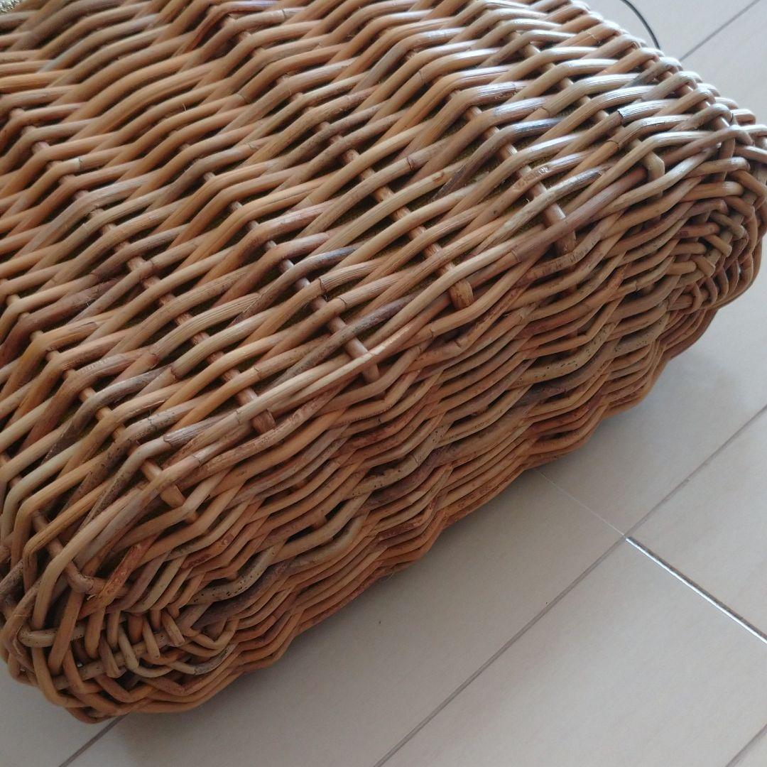 エバゴスかごバッグ・ファー付き