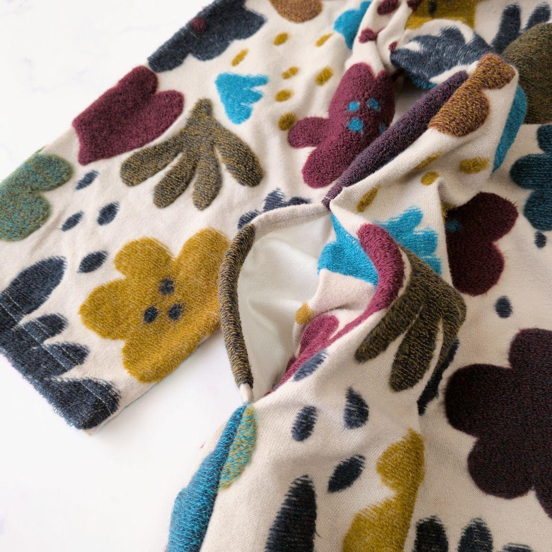 M.&KYOKO エムアンドキョウコ 佐藤繊維 ロングワンピース フラワー F