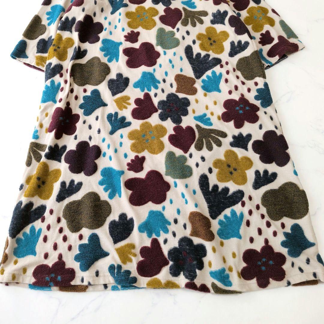 M.&KYOKO エムアンドキョウコ 佐藤繊維 ロングワンピース フラワー F