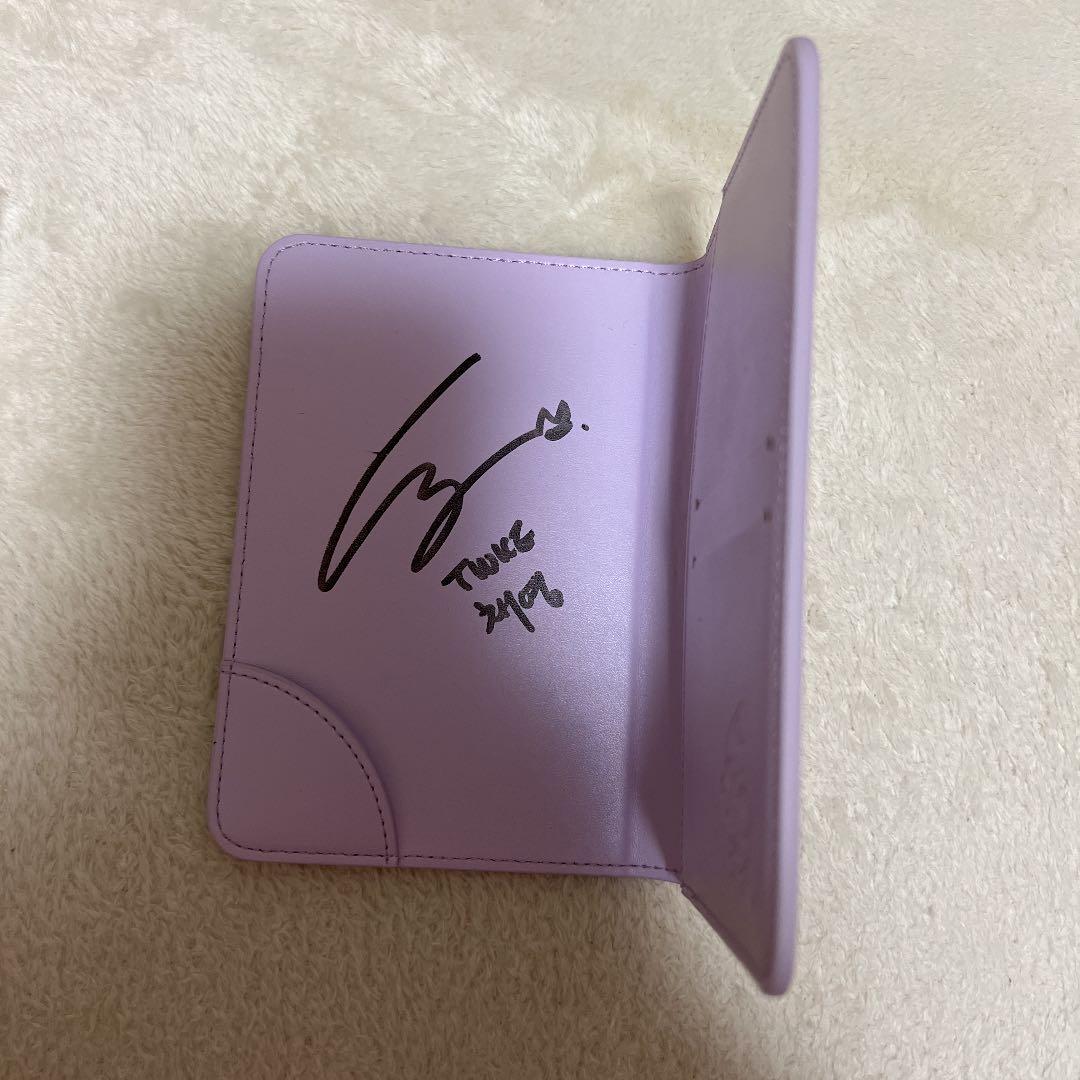 TWICE チェヨン サイン入り カカオフレンズ パスケース