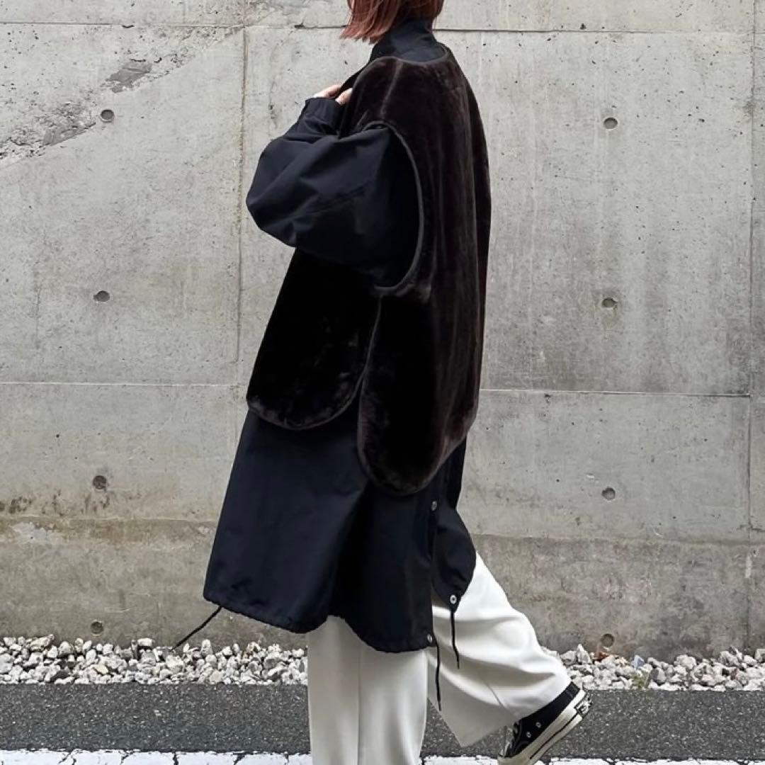 FASHIRU ファシル 3wayフィールドパーカーsetファーベスト　コート