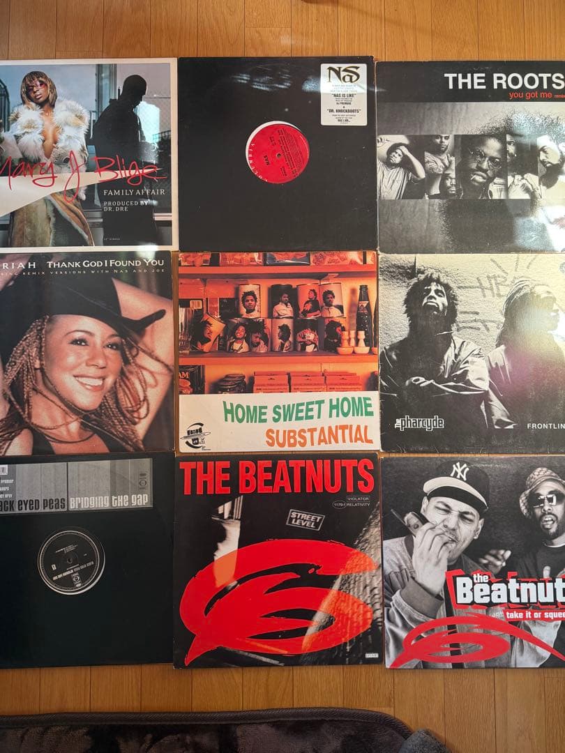 90's〜2000名盤　HIPHOP R&B洋楽レコードコレクション 81枚