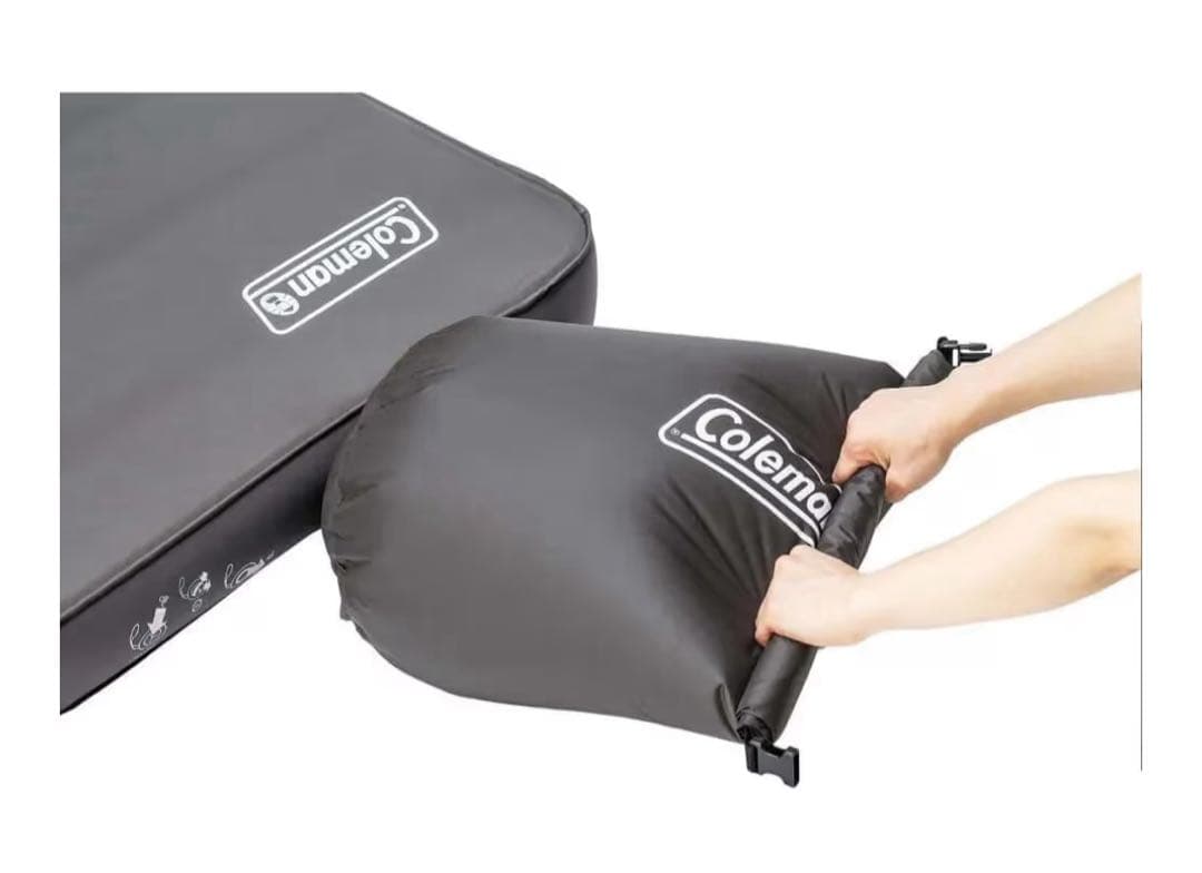 未使用に近い　Colemanキャンパーインフレーターマットハイピーク/ダブル