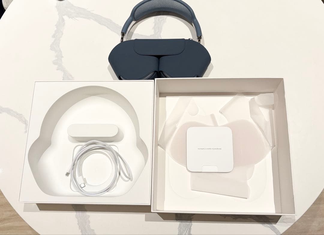 【美品】 AirPods Max ブルー 第二世代 タイプC ＊発送は2/16