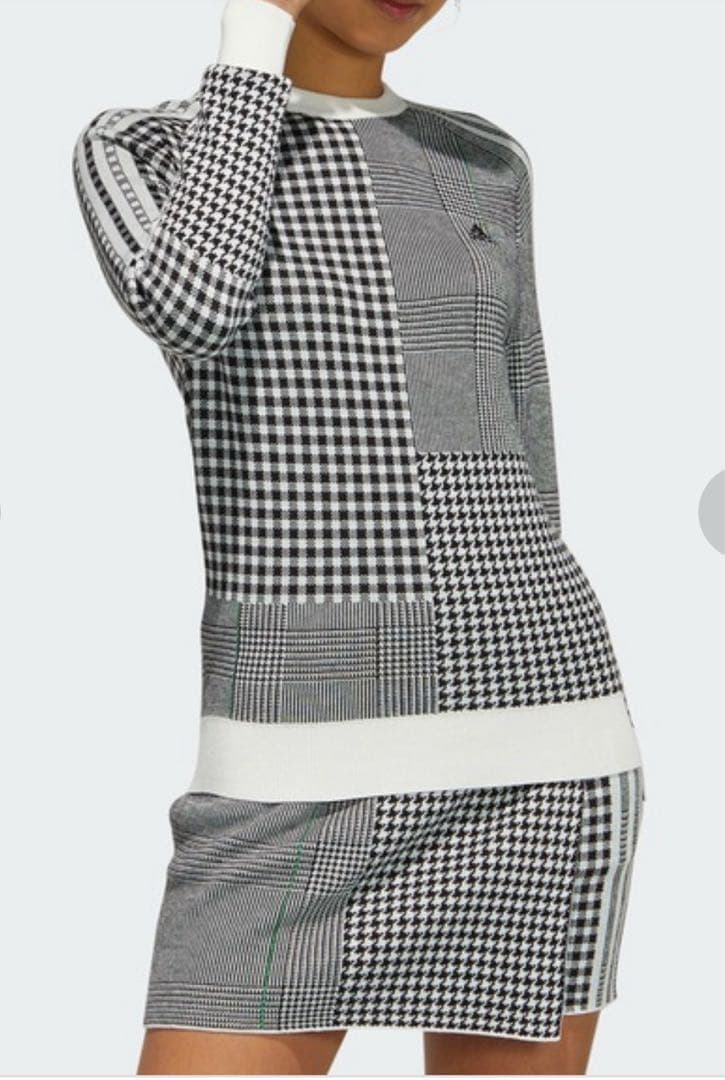 アディダスゴルフ ニット セットアップ Sサイズ　セーター＆スカート