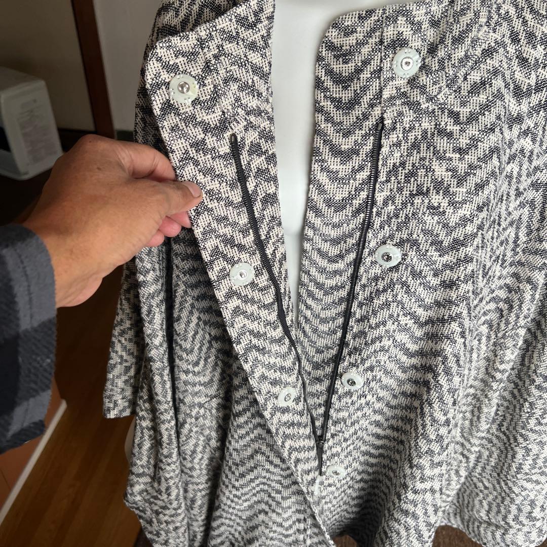 GIEMON・ギエモン ジャケット ポンチョ ケ・日本製