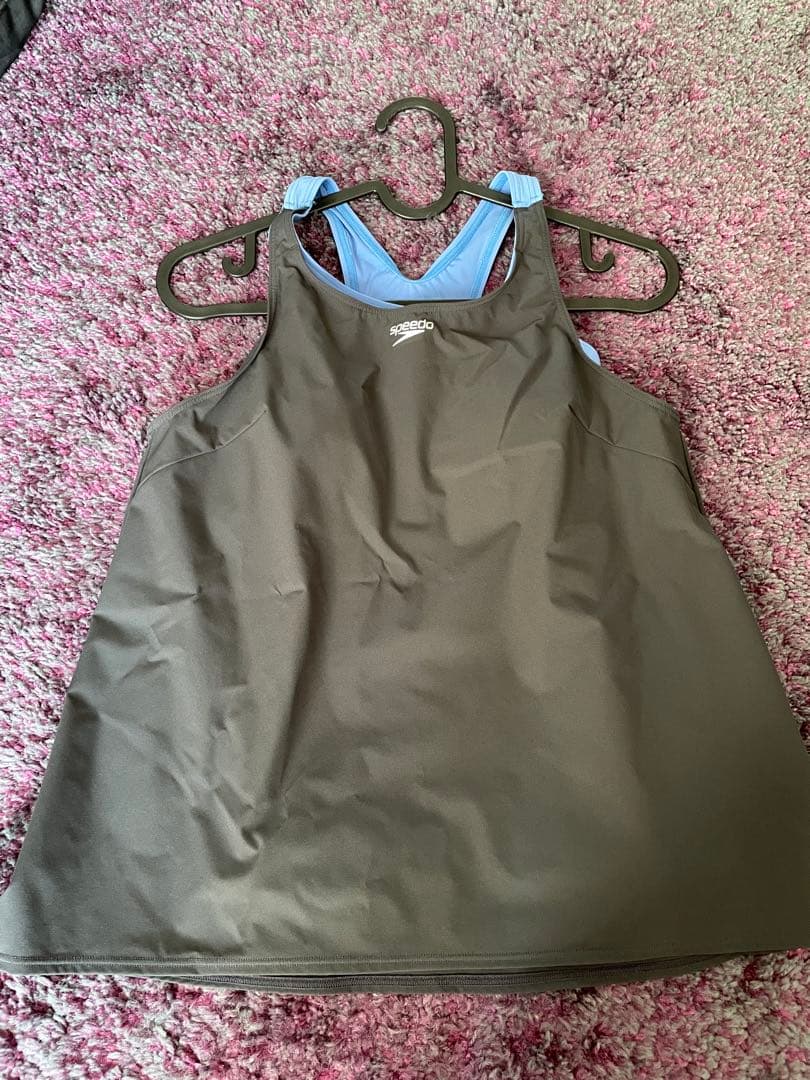 [スピード]セパレート水着 Airpa （エアパ） チャコールグレ➖✖️ブラック