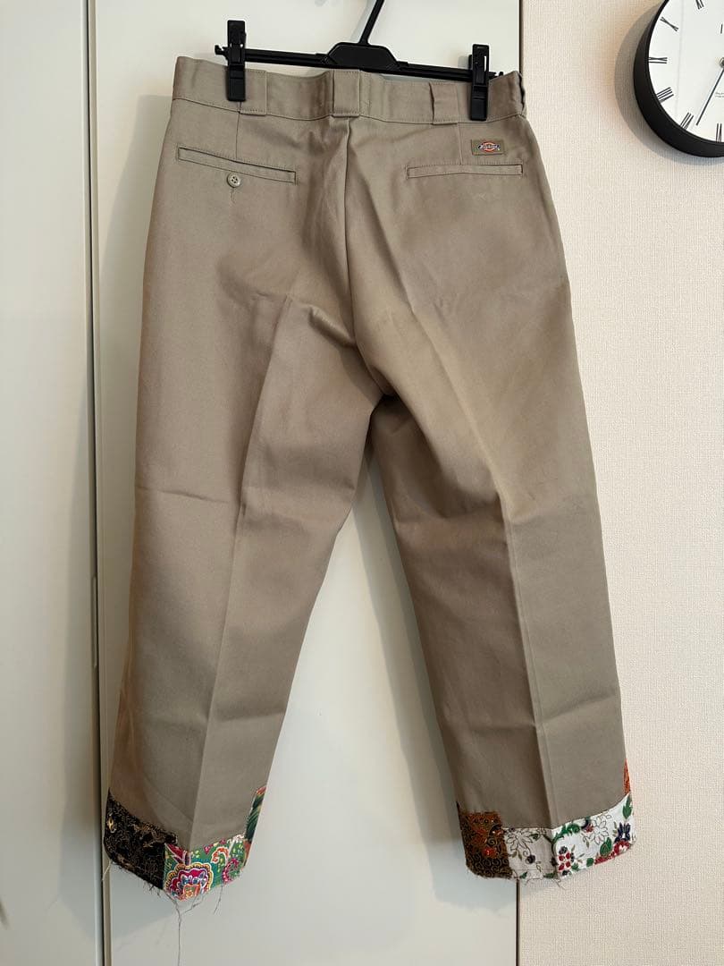 アイジュンヤワタナベコムデギャルソンマン22SS ×Dickies ワークパンツ