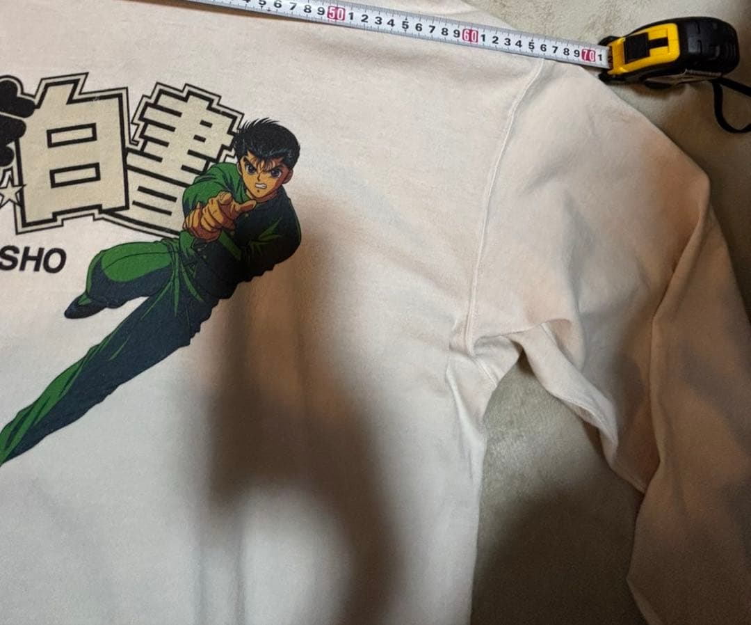 SUGAR PUNCH 幽遊白書　コラボ　ヴィンテージ　ロンT アニメ　マンガ