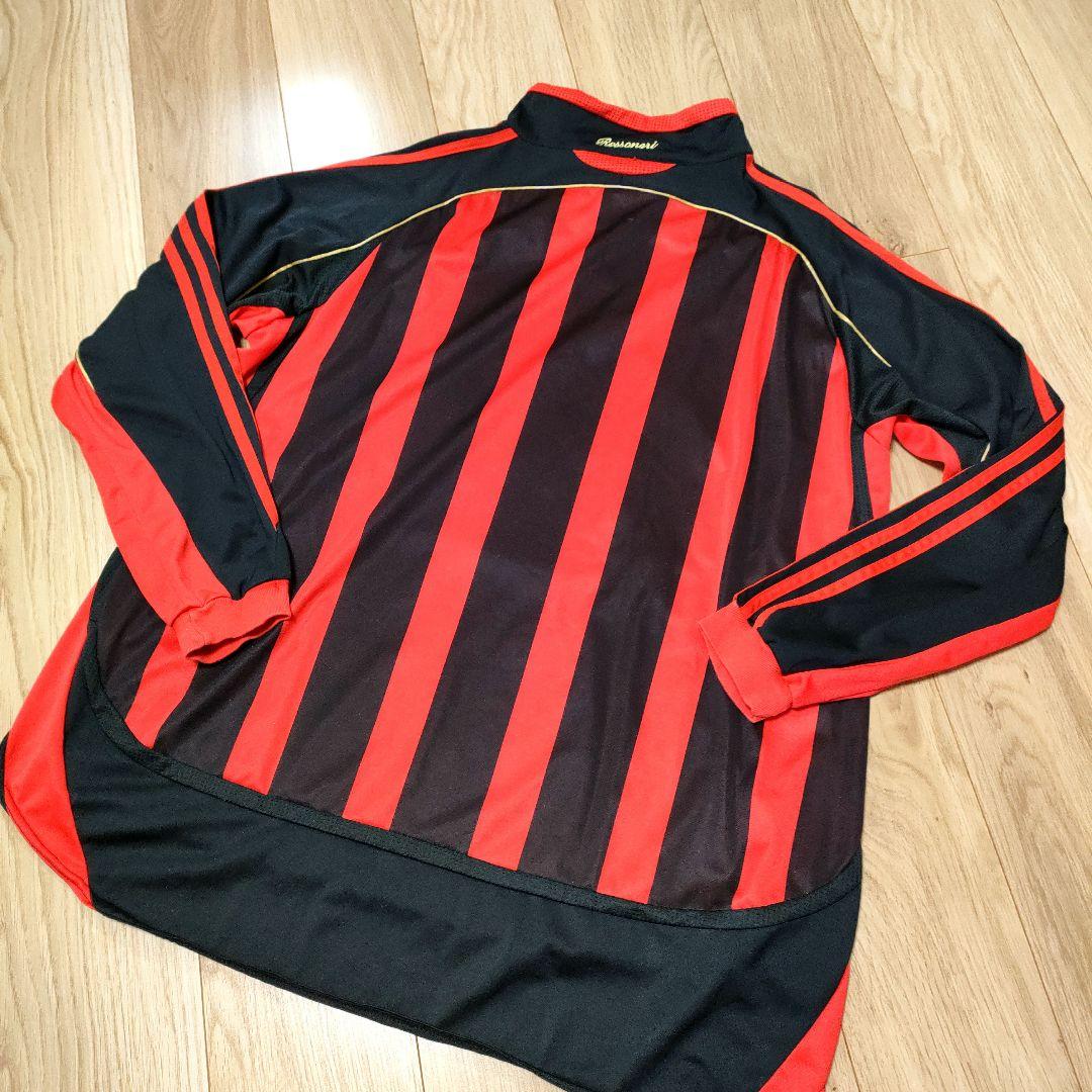 サッカー　ユニフォーム　adidas ACミラン 長袖　オーバーサイズ