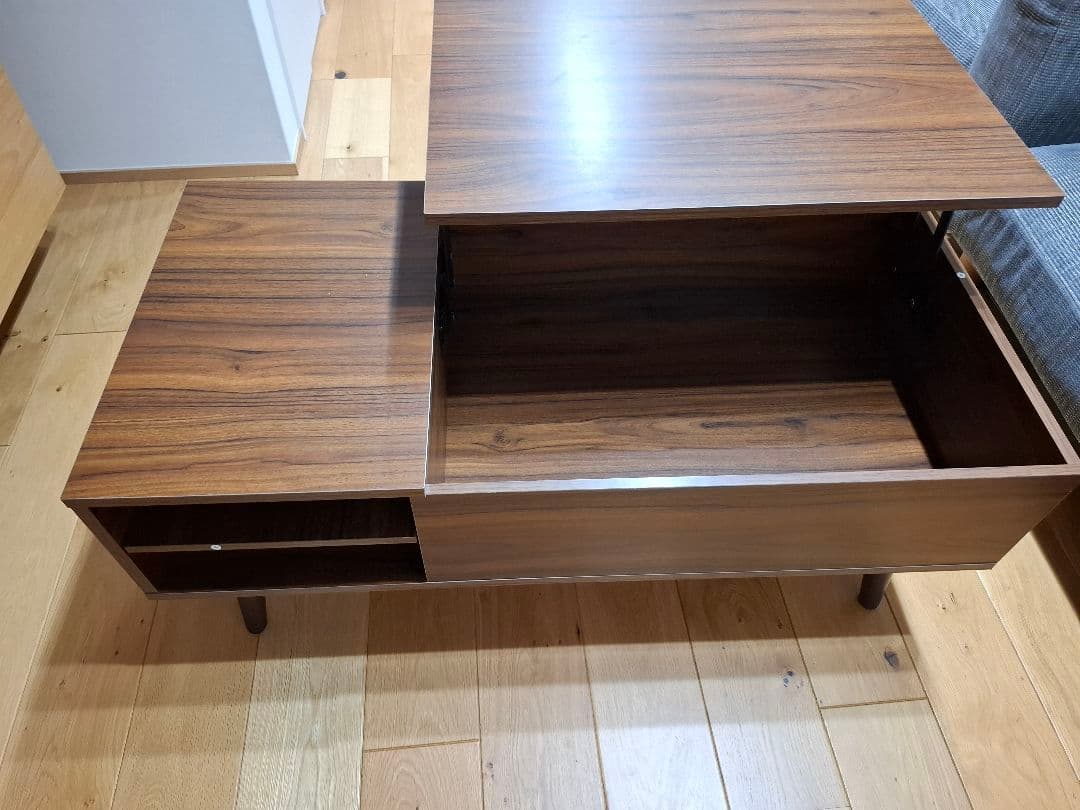 WLIVE コーヒーテーブル 昇降式 リビングテーブル ローテーブル