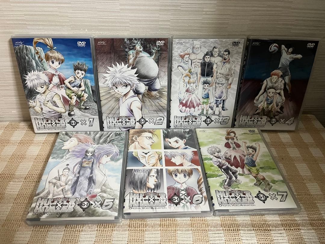 OVA ハンター×ハンター G・I Final 全7巻セット DVD セル版
